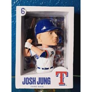 NIB JOSH JUNG Baseball Card Bobblehead TEXAS RANGERS SGA 4-15-25